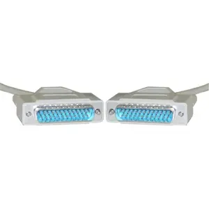 CableWholesale  Serial Cable DB25 Male RS-232 UL rated 1:1 15 foot