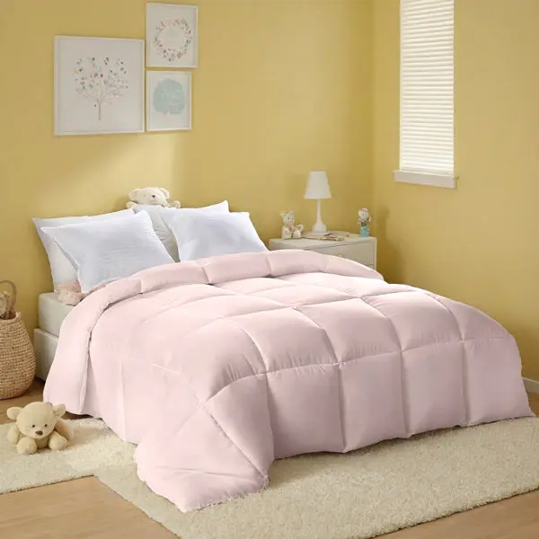 White Plump Duvet, Extra Large Checkered Quilting Luxury Hotel-grade For Bedrooms And Guesthouses. Ultra-soft Thickened Warmth, All-season Use. Simple Bohemian Style. Perfect Christmas Gift.
