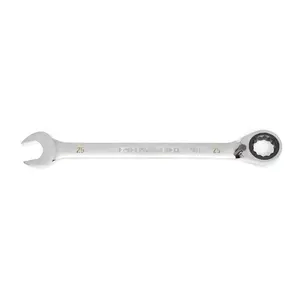 Gearwrench KDT86626 25 mm 90-Tooth 12-Point Reversible Ratcheting Wrench, Ratchet Torque Wrench for Hand Tools Applications, Ratchet Torque Wrenches