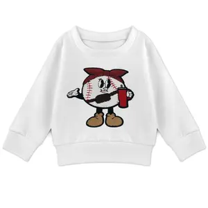 fashion outfits Baseball\softball   Iron On clothes Patches ,heat press,letters,Large size,backpack,jacket,Custom embroidered