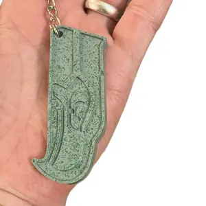 Handmade Resin Eagle Keychain - Perfect for Carrying Keys