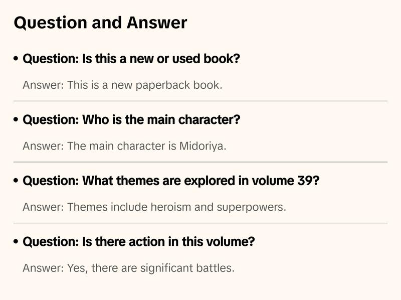 My Hero Academia, Vol. 39 (39) by Kohei Horikoshi