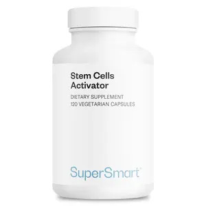 Supersmart - Stem Cells Activator - Natural Formula Stimulates Stem Cells - Fucoidan Extract Boost Immune System | Non-GMO & Gluten Free - 120 Vegetarian Capsules