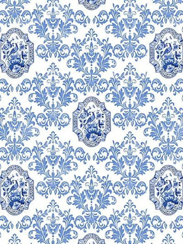 Porceleyne Blue Fabric