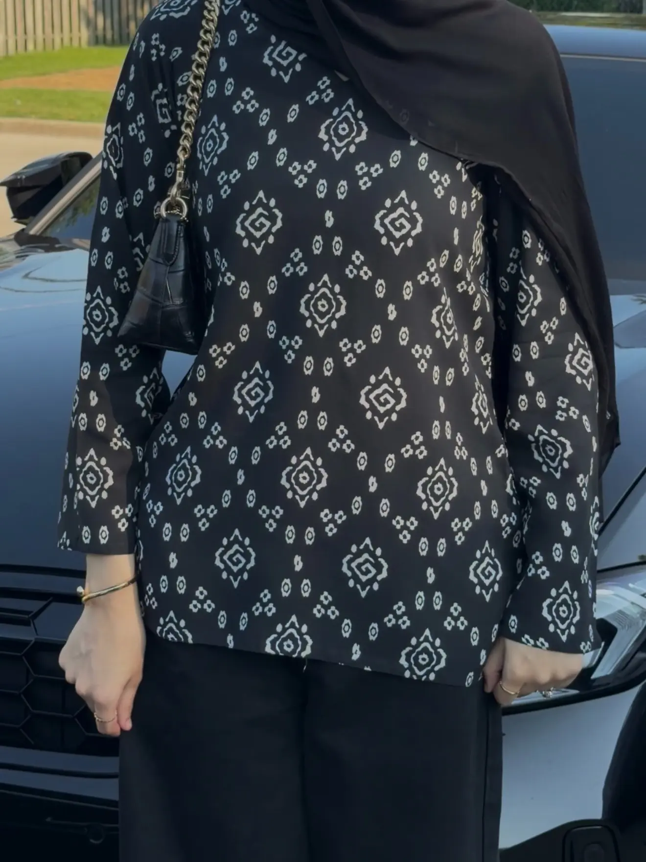 Noor Kurti - Black