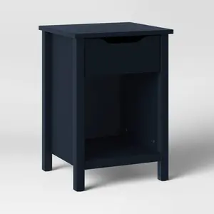 Pillowfort Kids' Bedside Cabinet Nightstand Table Drawer Storage Laminated Blue Pillowfort Kids' Bedside Cabinet Nightstand Table Drawer Storage Laminated Blue