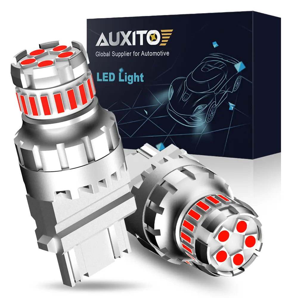 3156/3157 Red Flashing LED Blub