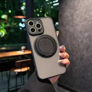 Magnetic Case with 360° Roating Ring Stand Holder For iPhone 17 Air 16 15 14 13 11 12 Pro Max 15 Plus