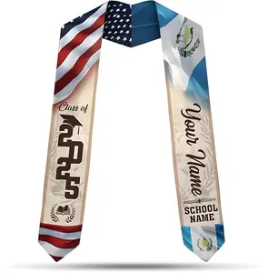 Personalized Guatemala Graduation Sash 2025, Custom Guatemalan Graduation Sash, Guatemala Graduation Stole 2025 Gift