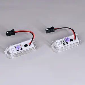 White 18-SMD LED License Plate Lights For Ford Explorer Escape Expedition Fusion