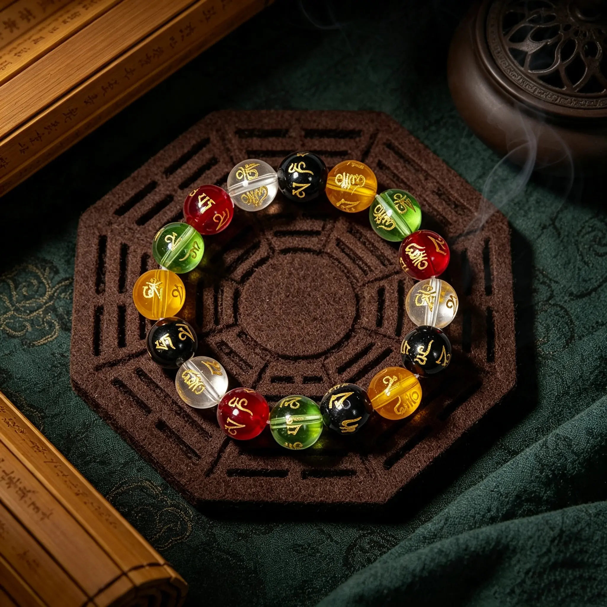 Dobao Six-Character Mantra Bracelet for Men and Women