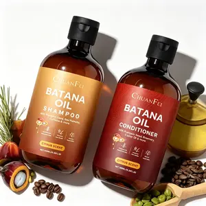 Batana Organic Hair Oil Shampoo & Conditioner Set, Therapeutic Shampoo, Supports Hair Growth, Cleanses & Nourishes Scalp, 2 X 100ML, Pure Natural Ingredients, Cleanser, Haircare