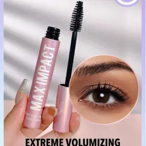 SHEGLAM Max Impact Extreme Volumizing Mascara Waterproof Lengthening Quick Drying No Smudge Long Lasting Thick Smooth Black Mascara Eye Makeup Black Friday Winter Y2K Mascara