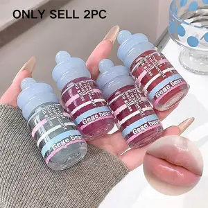 Crystal Clear Moisturizing Lip Gloss, Hydrating Base, Reduces Fine Lines, Creates Soft 3D Effect, Perfect for Layering, Glossy, Cosmetic