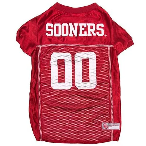 PETS FIRST NCAA OKLAHOMA MESH JERSEY