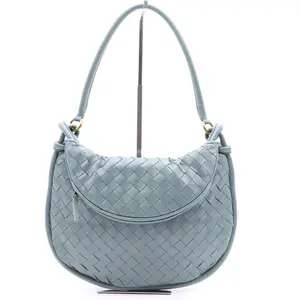 Pre-owned Bottega Veneta  Intrecciato Leather  Shoulder Bags Gemelli Shoulder Bag