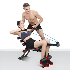【DealsForYouDays】22 in 1 Abdominal Exercise Machine,Adjustable Foldable Rowing Fitness Equipment for Home Use,Multi-Purpose Core Training Tool Supporting 22 Kinds of Exercises,Perfect for Home Gym and Daily Fitness Training,gym workout sets summerwins