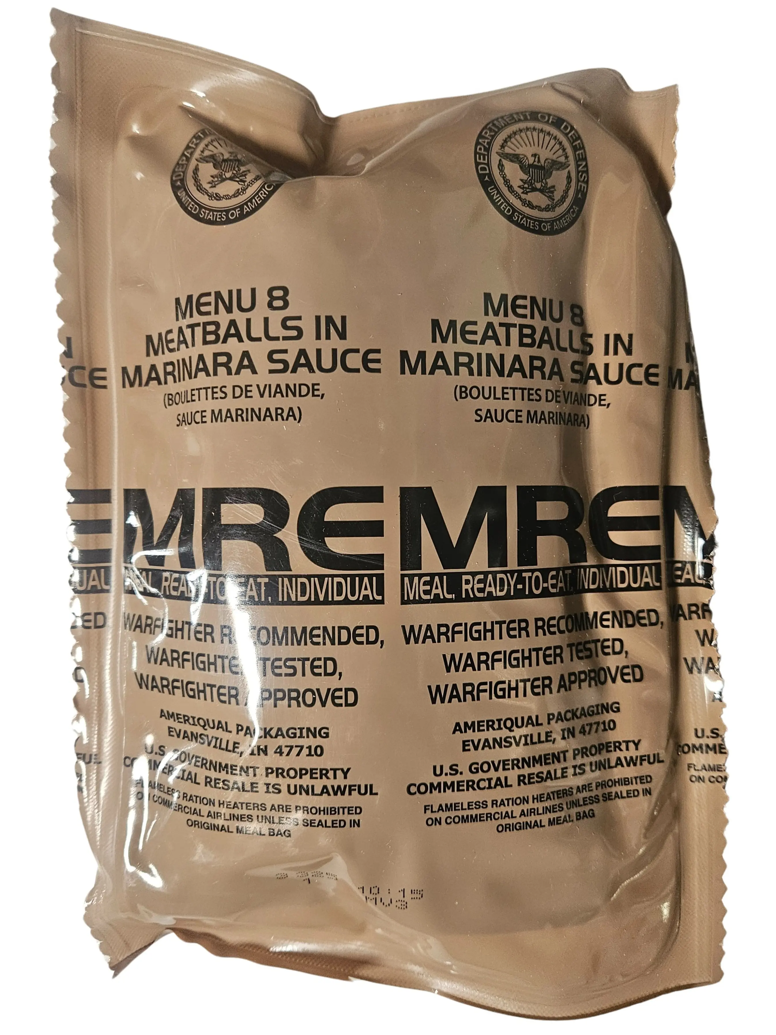 MRE - Meatballs in Marinara MRE - Meatballs in Marinara