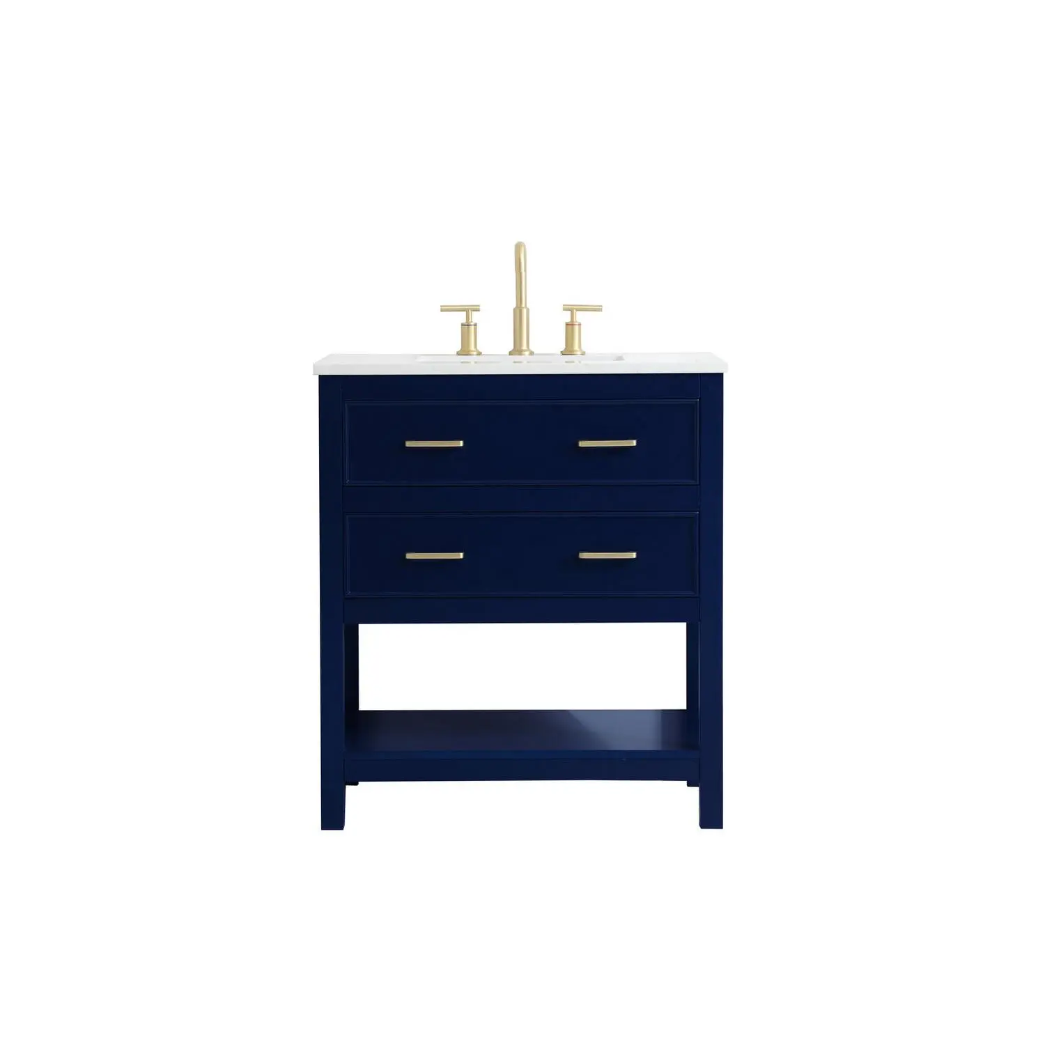 Sinclaire Single Bathroom Vanity Blue
