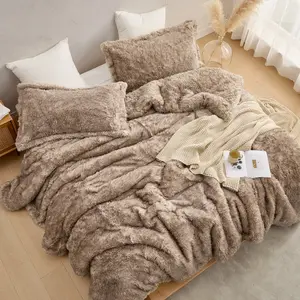 Antarctic Penguin - Coma Inducer Oversized Comforter Set - Baby King Brown