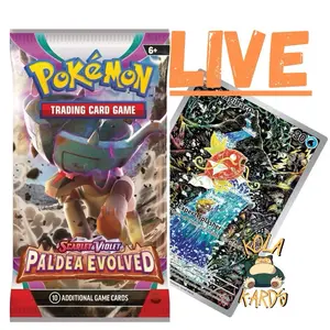 (LIVE) PALDEA EVOLVED BOOSTER PACK