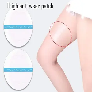 6/12pc Thigh Tapes Unisex Disposable Transparent Invisible Body No-friction Pads Patches For Outdoor Anti-wear Paste Thigh