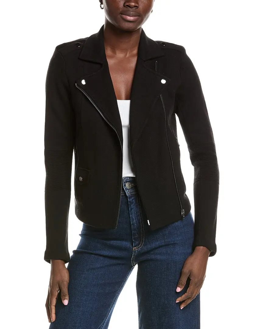 Minnie Rose Knit Moto Jacket