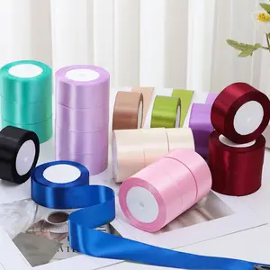 Vibrant Satin Ribbons - 5-Piece Set to Elevate Your Crafts! outdoorfun Gift Decoration Gift Box Packaging