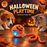 Mizusu Interactive Cat & Dog Teaser Toy with Two Additional Tails, Kitten Rolling Ball Toy, Pet Supplies, Dog & Cat Accessories Cute dog toys