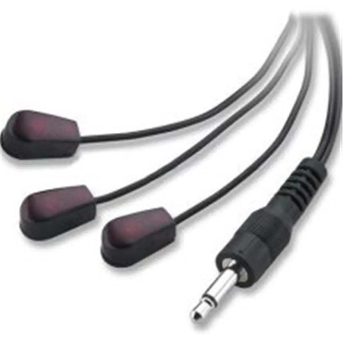 Blink Triple IR Emitter Mini Stick-On Device - Invisible Automotive & Motorcycle Brake Accessory, High-Output Infrared-Only Blinking Signal, Adhesive Film, Tape, Connecting Blocks, 3 Emitters on a Single Plug, Compatible with Home Automation Controllers