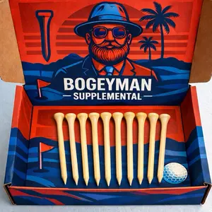 Bogeyman Breaks GOLF -4 Spot Supplemental 10 Golf Tees