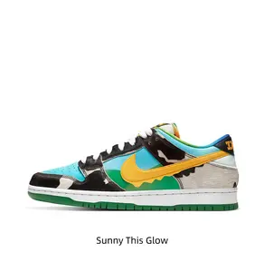 Popular Unique Spotted Multicolor Low Top Skate Trainers Soft Furry Cow Print Upper Comfort Cushioned Insole Statement Fashion Street Sneakers