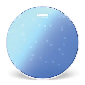 Evans Hydraulic Blue Coated Snare Batter Drumhead, 13 inch