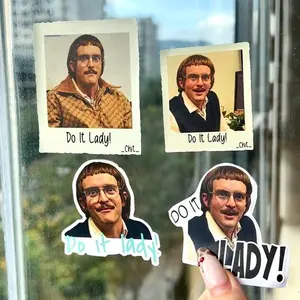 Do It Lady Chit Sticker, Viral Office Quote from TikTok, Motivational Work Decal