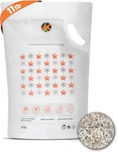 Ice Melt Safe For Concrete - Fast Acting - Pet Safe Anti- Snow Melt - Effective at -30 (11lb)