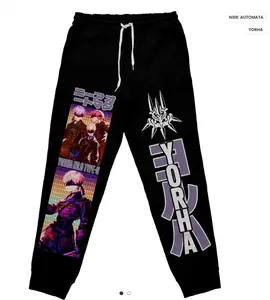 9S Nier Automata Streetwear Sweatpants, Unisex S-3XL