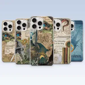 Lord of the Rings Phone Case Middle Earth Fantasy Cover for iPhone 11, 12, 13, 14, 15, 16, 17 & more – check our available sizes