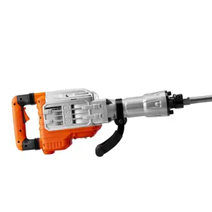 Electric Jack Hammer Concrete Breaker 3500W with 2 Chisel Bits - Ideal for Demolition Work