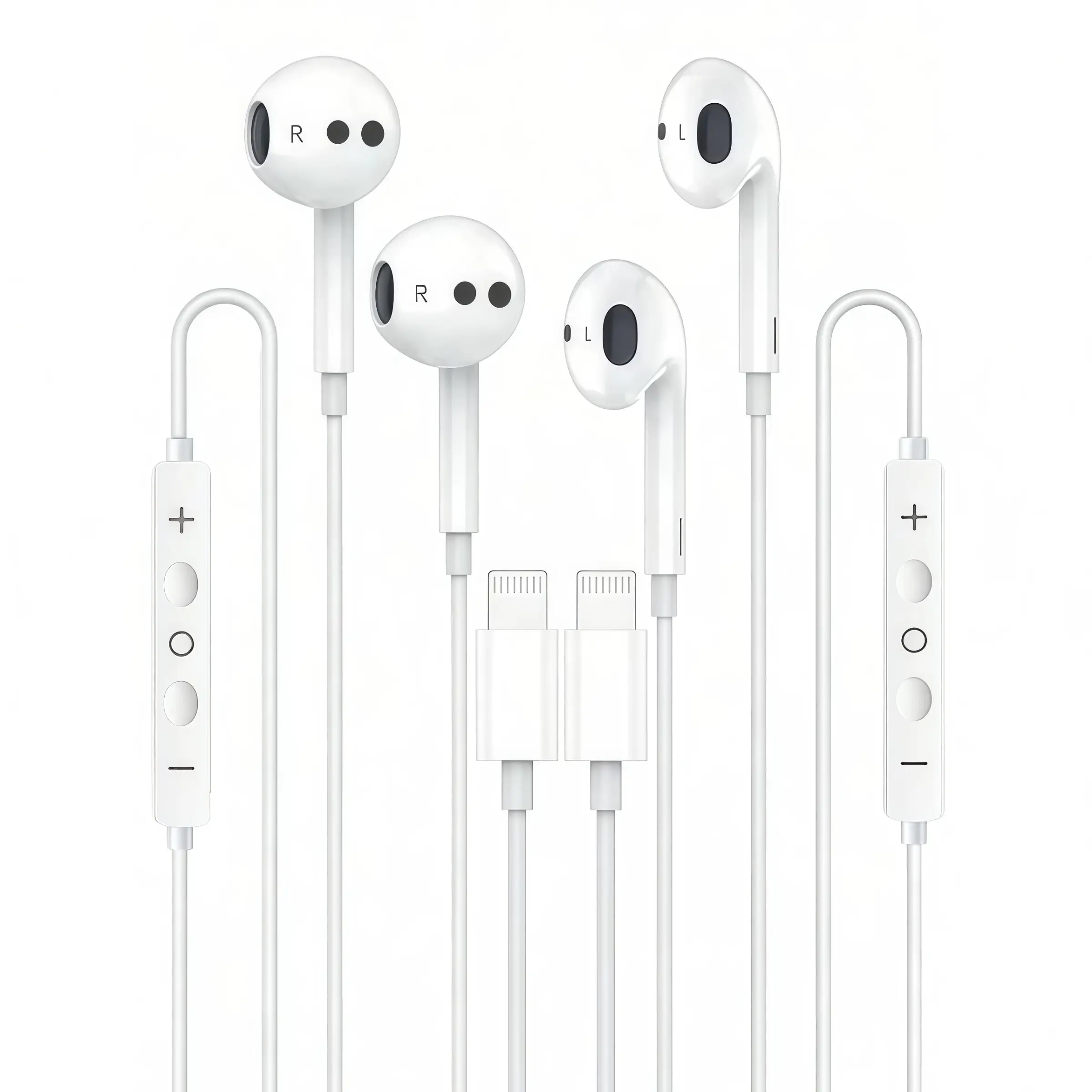 2Pcs In-Ear Wired Earbuds, USB-C Jack Wired Earphones, Noise Isolating Clear Bass Earphone with Mic, Ideal Gift for Sports Gaming Daily Use, Everyday Earbuds