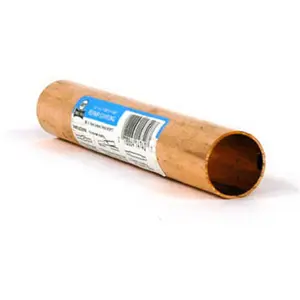 212 MAIN Sioux Chief 600-306PK Slip-Type Copper Full Slip Sweat Water Pipe Repair Coupling, 0.75 in x 6 in
