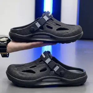 FoamFam EVA One-Piece Molding Waterproof Clogs  Anti-Slip Shock Absorbing Breathable  Easy Clean Lightweight Work Shoes  Restaurant Hospital  Summer Sandals  Men Women
