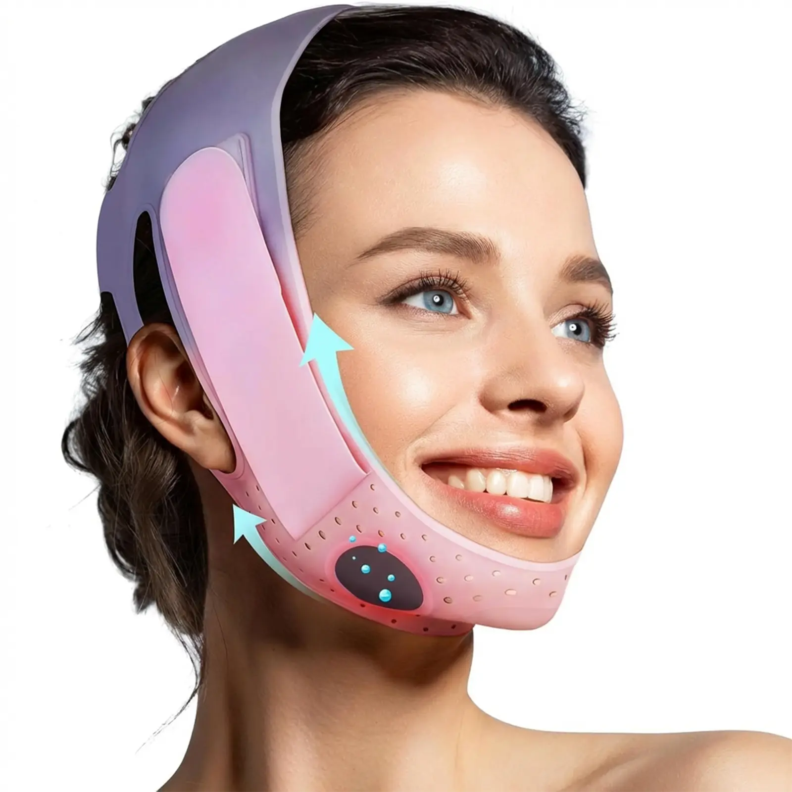 Graphene Face Mask – V Line Chin Strap for Double Chin Reduction & Jaw Sculpting, Reusable Chin Up Patch for a Tighter, Lifted Jawline