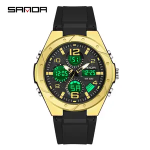 Female Casual Watch - Round Design, Luminous Hands, Wear-Resistant Silicone Strap, Shockproof, Perfect for All-Day Use