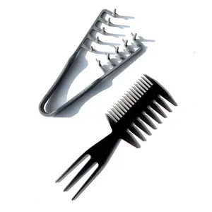 Home Haircut Comb Kit – 3PCS Barber Styling Set for Clean Fades, Texture and Slick Back Hair