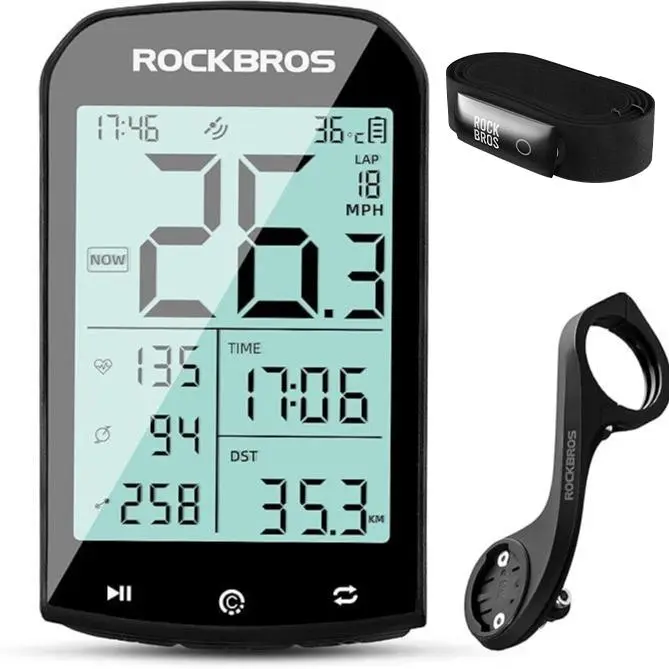 Bike computer+Mount+Heart Rate Monitor