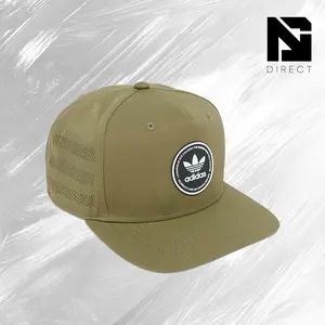 Adidas Original OG Emblem Snapback Hat-for Yoga Gym Running-Sweat-Wicking-Yoga-All Seasons Sport-Spring/Summer-Autumn/Winter-back to school-IU9125