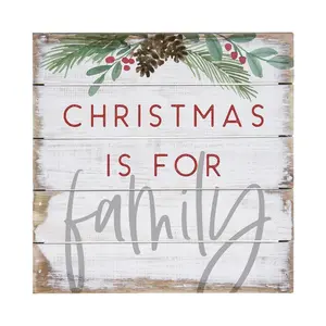 Christmas is for Family Pallet Petite By Sincere Surroundings