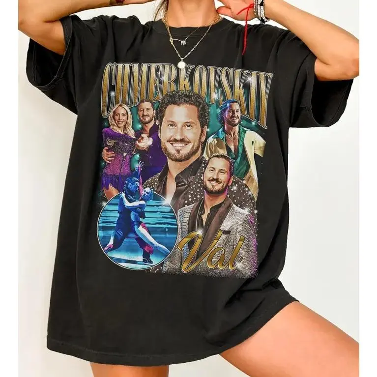 Unisex Val Chmerkovskiy Dwts 2025 Bootleg Tshirt, 100% cotton Dwts 2025 T-shirt, The Stars Fan Shirt, Gift For Her Him