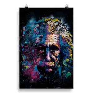 Colorful Mind - Einstein Print