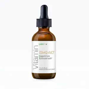 Vitamin D3 K2 Liquid Drops with MCT Oil - High Absorption D3 2000 IU & K2 MK7 120mcg - Support Immune System, Strong Bones & Heart Health - Non-GMO Daily Sunshine Vitamin - 1 fl oz (30ml)